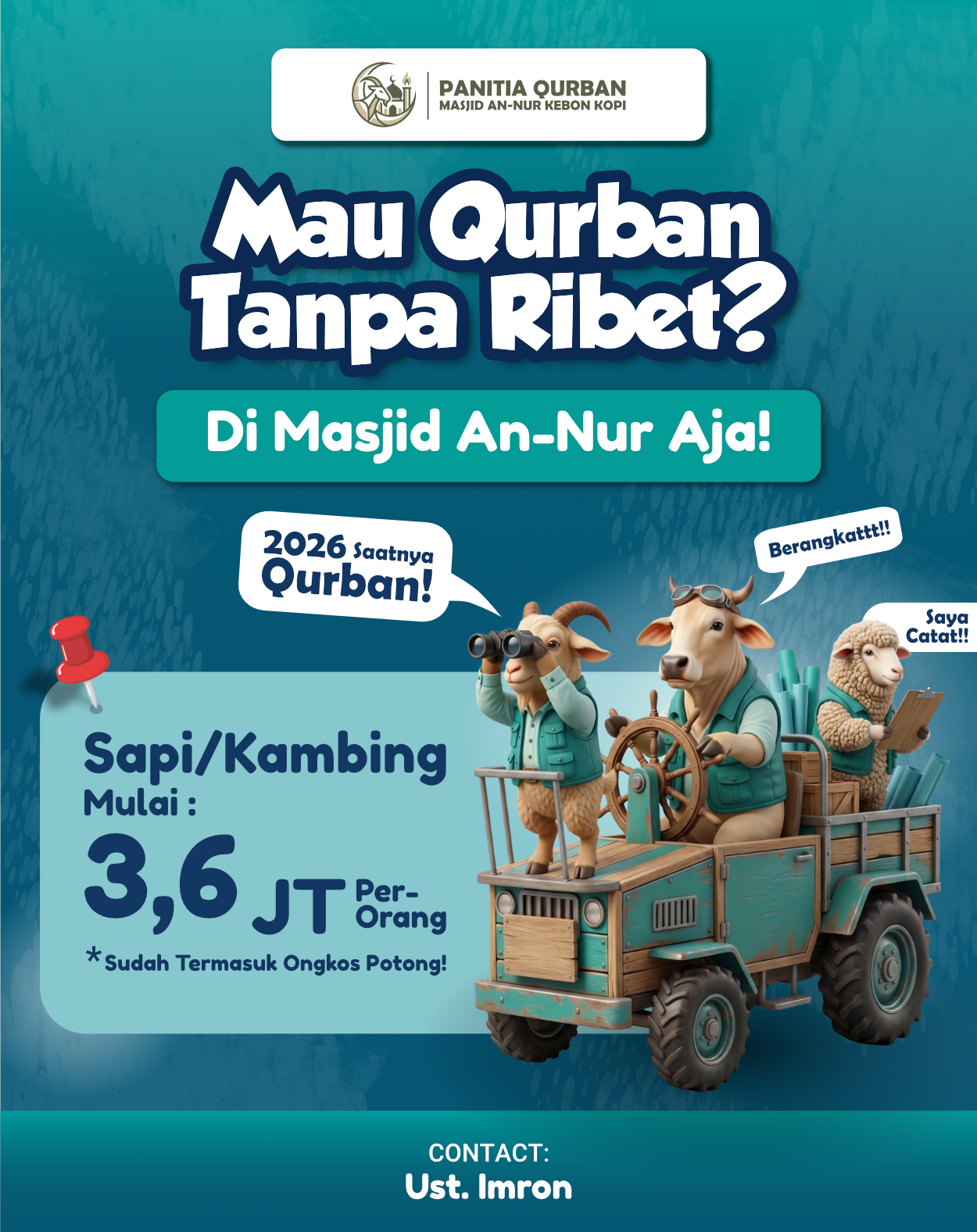Desain Brosur Qurban